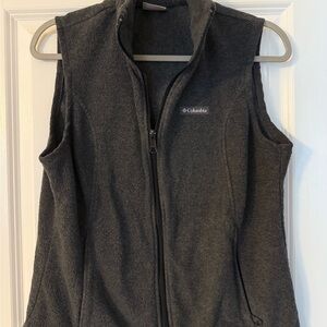 Columbia Charcoal Fleece Vest